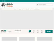 Tablet Screenshot of newhopesda.org
